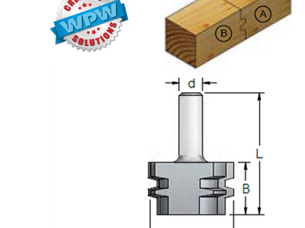 Glue Joint Bit 47x28x66x12.7Sh