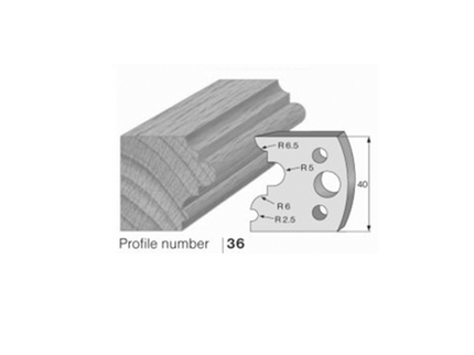 HS Profile Knives No 36