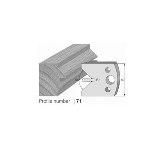 HS Profile Knives No 71