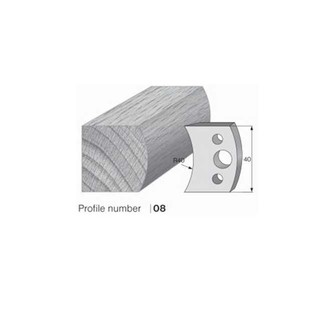 HS Profile Knives No 8