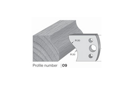 HS Profile Knives No 9