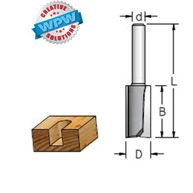 Woodworking tool with dimensions labeled and WPW logo on a white background